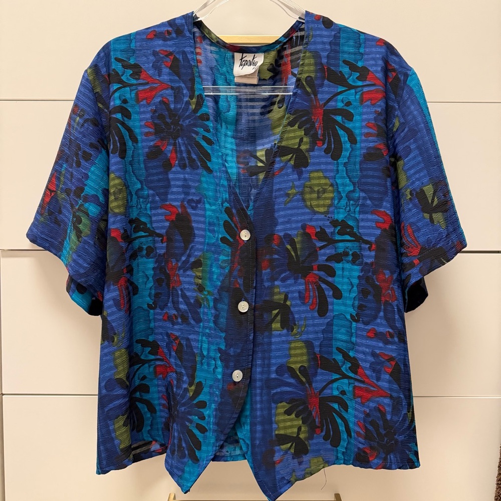 Tapestry Vintage Floral Shirt